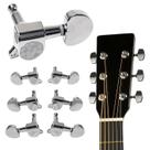 Kit 6 Tarraxa violao Aço Abs Violão Guitarra tarracha Afinar