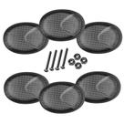 Kit 6 Telas Alto Falante 6x9 Polegadas Com Parafuso Metálica