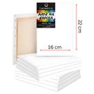 Kit 6 Telas Artística / Escolar para Pintura 16x22cm Talento