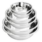 Kit 6 Tigela Bacia Bowl De Inox Cozinha Saladeira 350mL 14cm - 500ml 16cm - 750ml 18cm - Ke Home Kit 6 Tigela Bacia Bowl De Inox Cozinha Saladeira 350mL 14cm - 500ml 16cm - 750ml 18cm - Ke Home