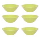Kit 6 Tigelas Bowl Conic 500ml Verde Biona Para Doces Frutas Kit 6 Tigelas Bowl Conic 500ml Verde Biona Para Doces Frutas