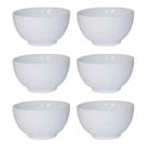Kit 6 Tigelas Cerâmica 500ml Cereais Sopas Caldos Colorida