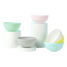 Kit 6 Tigelas Coloridas Ecológicas Cozinha Miniso Kit 6 Tigelas Coloridas Ecológicas Cozinha Miniso