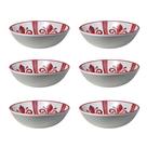 Kit 6 Tigelas Cumbucas Melamina Plástica Armário Decorativo