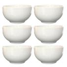Kit 6 Tigelas Cumbucas para Servir Sopa e Açaí 500ml - Porcelana de Alta Qualidade