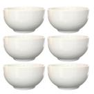 Kit 6 Tigelas Cumbucas Servir Sopa Açai 500ml - Porcelana