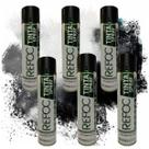 Kit 6 Tinta Spray Metálica Uso Geral Preto e Branco 400ml