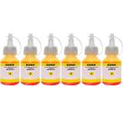 Kit 6 Tintas Para Brother T420W T510W T520W T220 T710W T720DW MFC-T810W