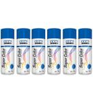 Kit 6 Tintas Spray Azul 350ML Tekbond