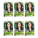 Kit 6 Tintura Nutrisse Garnier 28 Preto Azulado Acai