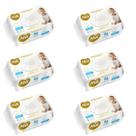 Kit 6 Toalha Umedecida Mili Love & Care 96 Unidades - Mili