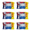 Kit 6 Toalha Umedecidas Descartáveis Bebê Lenço HELLO BABY Com 130 Unidades 780 lenços