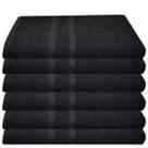 Kit 6 toalhas de banho teka belleza 65x130 cm 100% algodão