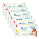 Kit 6 Toalhas Umedecidas Johnson's Baby Recém Nascido 48 Unidades