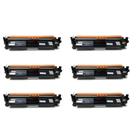 Kit 6 Toners Compatíveis HP CF217A 17A M102W M130 Kit 6 Toners Compatíveis HP CF217A 17A M102W M130