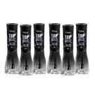 Kit 6 Top Glass Dailus Top Coat Efeito Gel Profissional 8ml