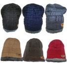 Kit 6 Touca Adulto Unissex Confortável Inverno Quentinha Com Forrado Pelúcia Gorro Proteção Frio