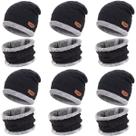 kit 6 touca gorro cachecol forrada unissex adulto infantil estiloso frio inverno kit 6 touca gorro cachecol forrada unissex adulto infantil estiloso frio inverno