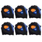 Kit 6 Trenas allflex Emborrachada Aço 19MMx5M Ponta Imantada