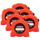 Kit 6 Trenas Lufkin L525CME Laranja 8m