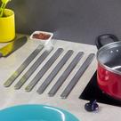 Kit 6 Un Barra de Apoio Utensílios Pia/Cozinha-30 Cm Inox Escovado Kit 6 Un Barra de Apoio Utensílios Pia/Cozinha-30 Cm Inox Escovado