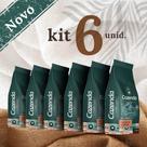 Kit 6 Un Café CAZENDA 500g Gourmet Torrado e Moído
