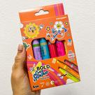Kit 6 un. Marca Texto Be Bold Cheirinho Crazy Summer Newpen