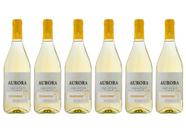 Kit 6 Un Vinho Aurora Varietal Chardonnay 750 ml
