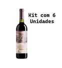 Kit 6 Un Vinho Casa Perini Fração Única Merlot 750 ml