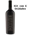 Kit 6 Un Vinho Luiz Argenta Terroir XXVII Merlot 750 ml