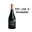 Kit 6 Un Vinho Miolo Single Vineyard Touriga Nacional 750 ml