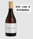 Kit 6 Un Vinho Salton Virtude Chardonnay 750 ml