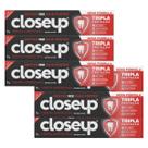 Kit 6 und Creme Dental Close Up Triple Menta Americana 70g