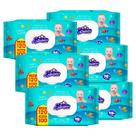 Kit 6 und Toalha Umedecida Estrelinhas 120 Folhas