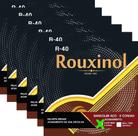 Kit 6 unid Encordoamento Cordas Aço Bandolim Rouxinol R40 LE
