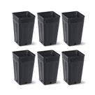 Kit 6 unid Vaso Plástico para Planta Nutriplan - Vários tamanhos