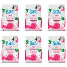 Kit 6 Unidades Cera Quente Depilatória Depil Bella Confete Alta Performance Pink Pitaya 1kg