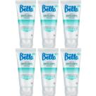 Kit 6 Unidades Creme Esfoliante Depil Bella Facial Limpeza de Pele Extrato de Alecrim Desodorante 50g
