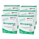 KIT 6 UNIDADES - Curativo Pós Coleta Branco (STOPPER) - Caixa com 500 Unidades