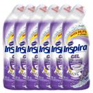 Kit 6 unidades Desinfetante Inspira Gel Limppano Lavanda 500ml