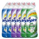 Kit 6 unidades Desinfetante Inspira Limppano Gel 500ml