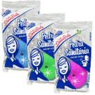 Kit 6 Unidades Detergente / Pedra Sanitária SORTIDOS DONABELA 22g Descarga Com Gancho Vaso Novo Frescor 2 DE CADA