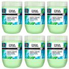 Kit 6 Unidades Gel Redutor para o Corpo Dagua Natural Mentol Cânfora Nano Cafeína 750g