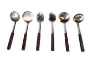 Kit, 6 Utensílios De Cozinha - Colheres De Panela.