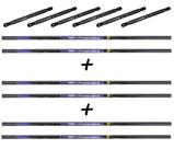 Kit 6 Varas Telescópicas Albatroz Fishing Aramis 6 Medidas Maiores - 22% Carbono Kit 6 Varas Telescópicas Albatroz Fishing Aramis 6 Medidas Maiores - 22% Carbono