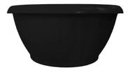Kit 6 Vaso Grego de Parede 1,600 ml (29x13x12cm) Preto