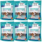 Kit 6 Veggiedent Fresh 15 Tiras P/ Cães De 5 A 10 Kg Virbac