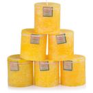Kit 6 Velas Cilíndrica 9,5x10 Cm Citronela