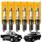 Kit 6 Velas De Ignição Original Ngk Chevrolet S10 Blazer 4.3 V6 1996 A 1999
