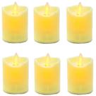 Kit 6 Velas Led Eletrônica Decorativa Simula Luz Acesa